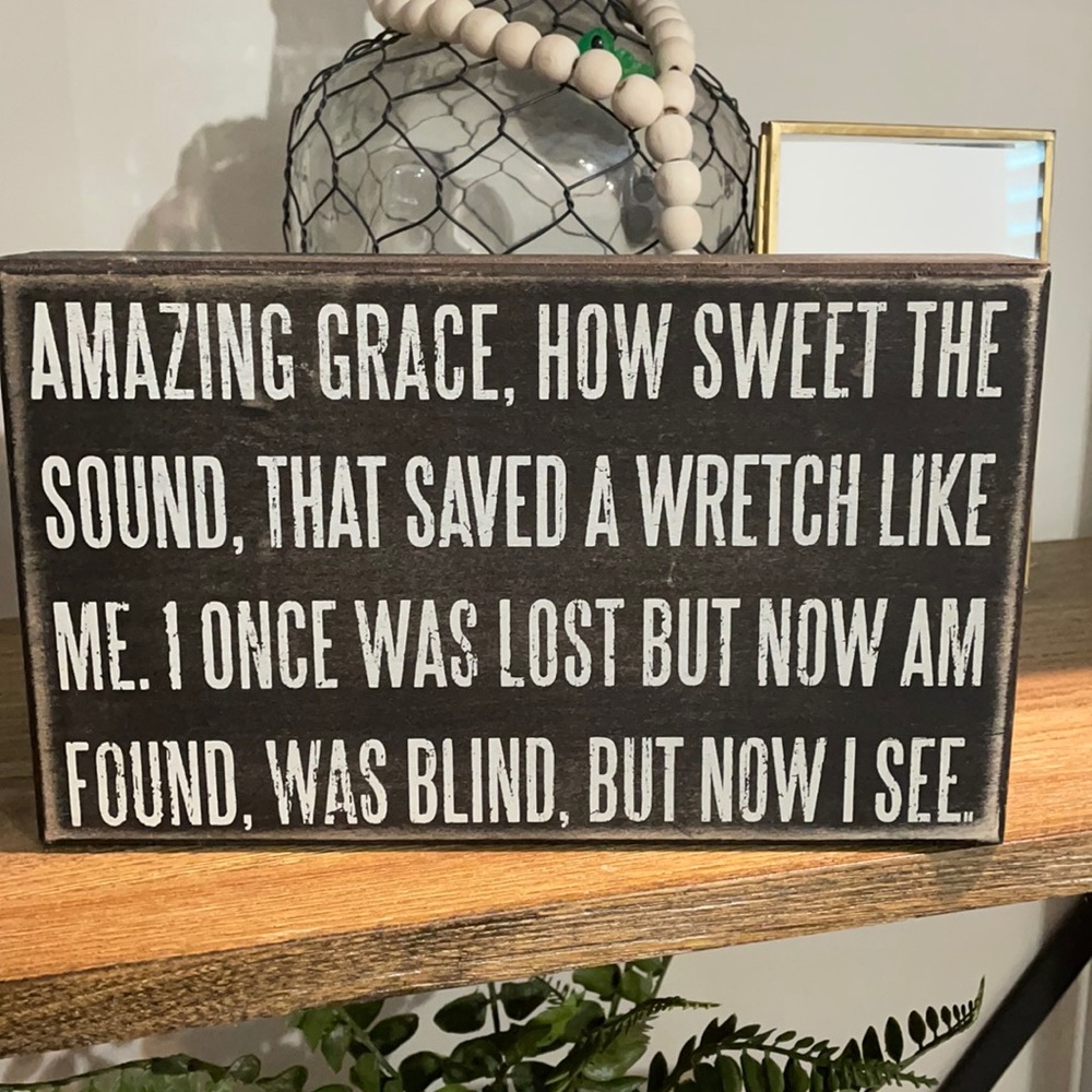 Primitive by Kathy wood decor block